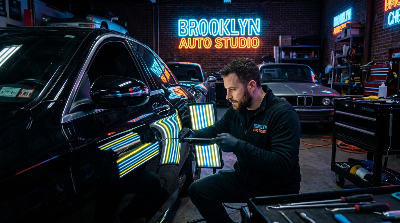 Toyota Camry Door Ding PDR Removal Brooklyn