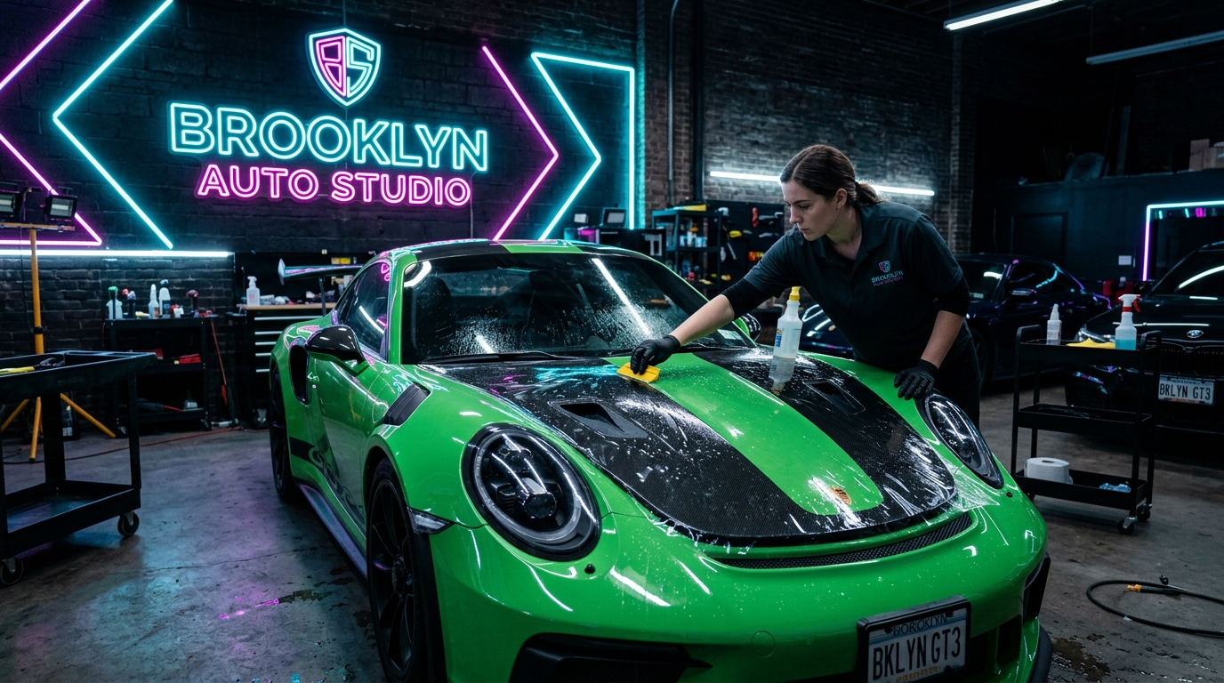 Porsche 911 GT3 RS Full Front Clip PPF Brooklyn
